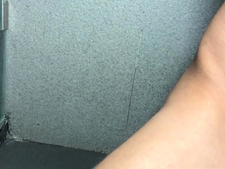 Femboy teen from Thailand bound in the shower and pissed on