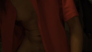 Red J masturbation cum in your eyes